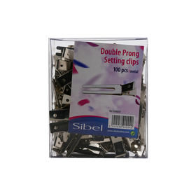 Sibel Pinces Métalliques Double 100 pcs.