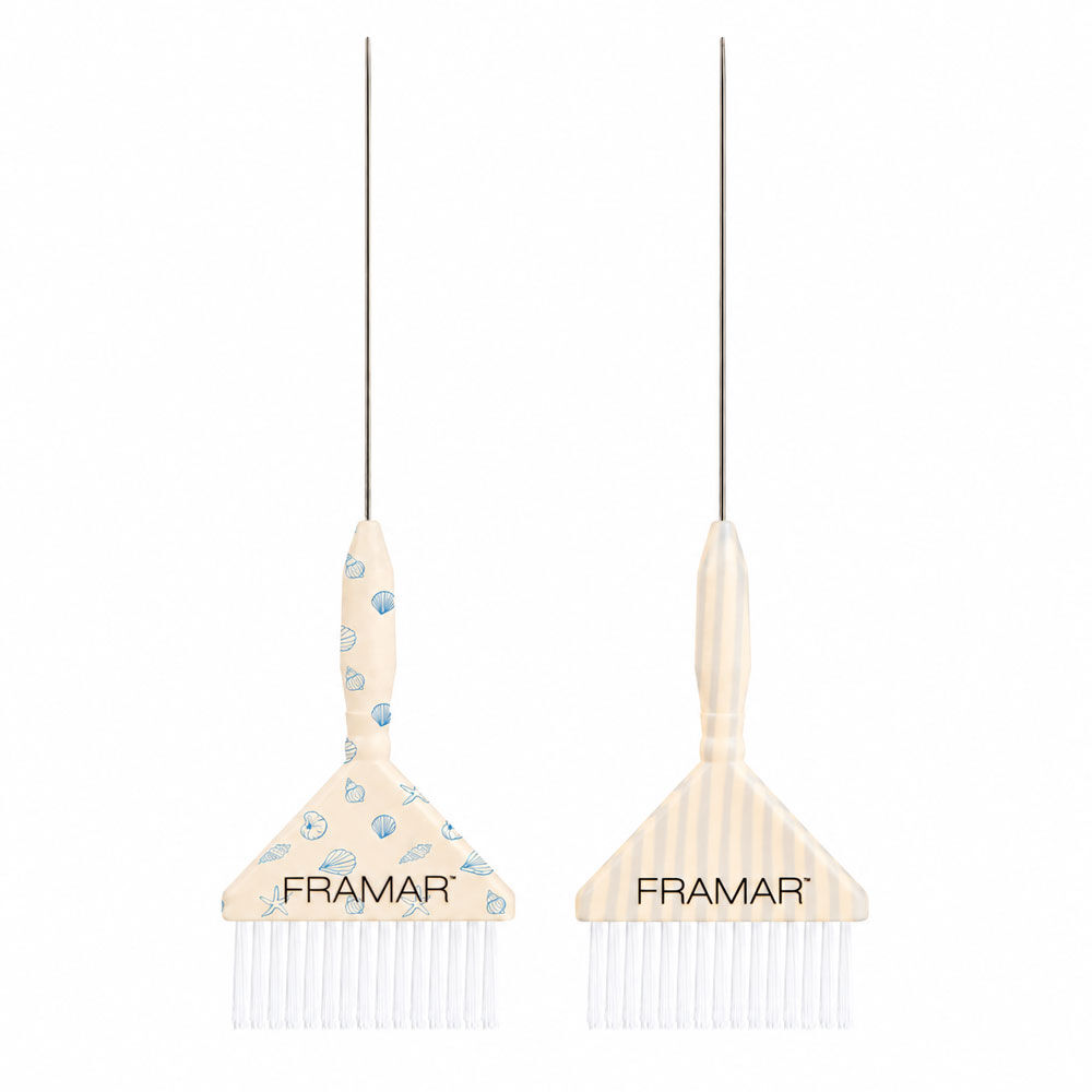 Framar Beach Bum PinTail Big Daddy Kit de Color Brush 2 pcs