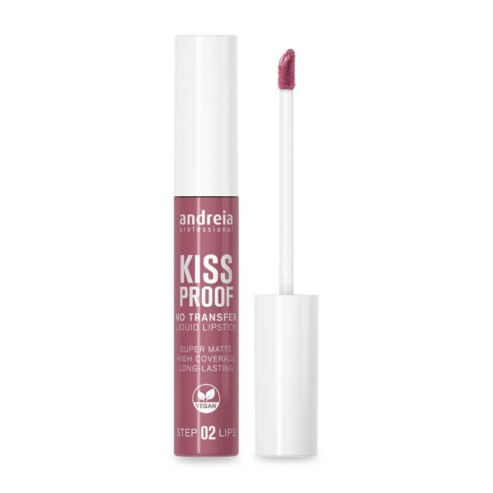 Andreia Professional Rouge à lèvres liquide-Kiss Proof 07 Vieux Rose 8ml