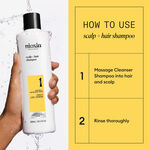 Nioxin System 1 Shampoing Cuir Chevelu + Cheveux 300ml