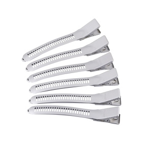 Cricket Clips Super Grip Silver 6pcs