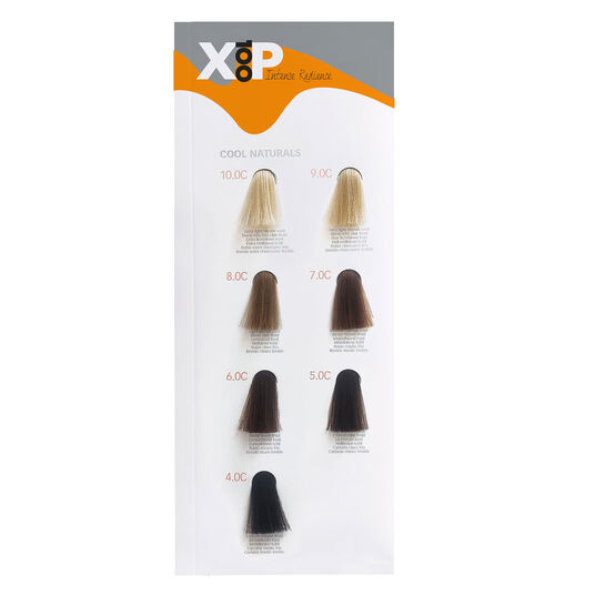 XP100 Intense Radiance Nuancier de couleurs de cheveux 9/26 Cool Naturals