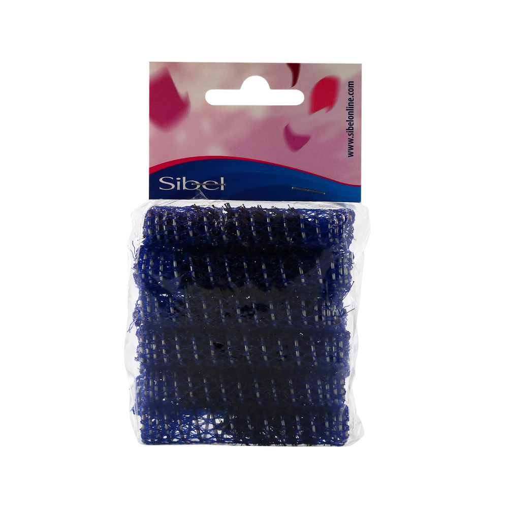 Sibel Mesh Draadrollers Indeformable 12mm Blauw, 12 Stk.
