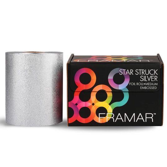 Framar Reli&euml;f Folie Roll Star Struck Zilver