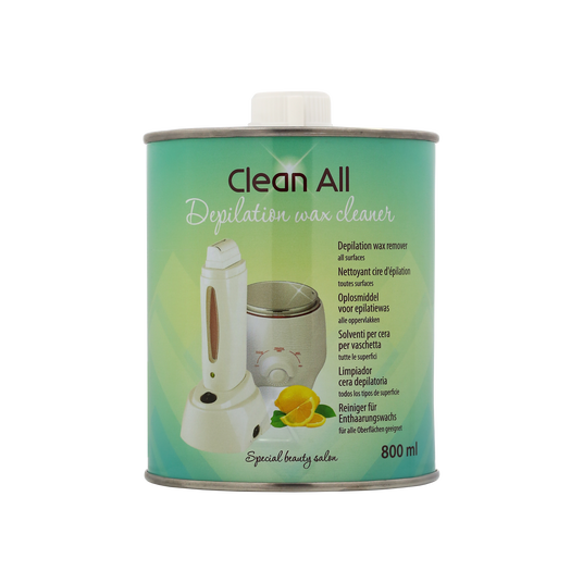 Clean All Oplosmiddel voor Epilatiewas 800ml