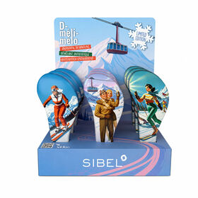 Sibel Alpine Glow Pr&eacute;sentoir de brosses 12 pcs