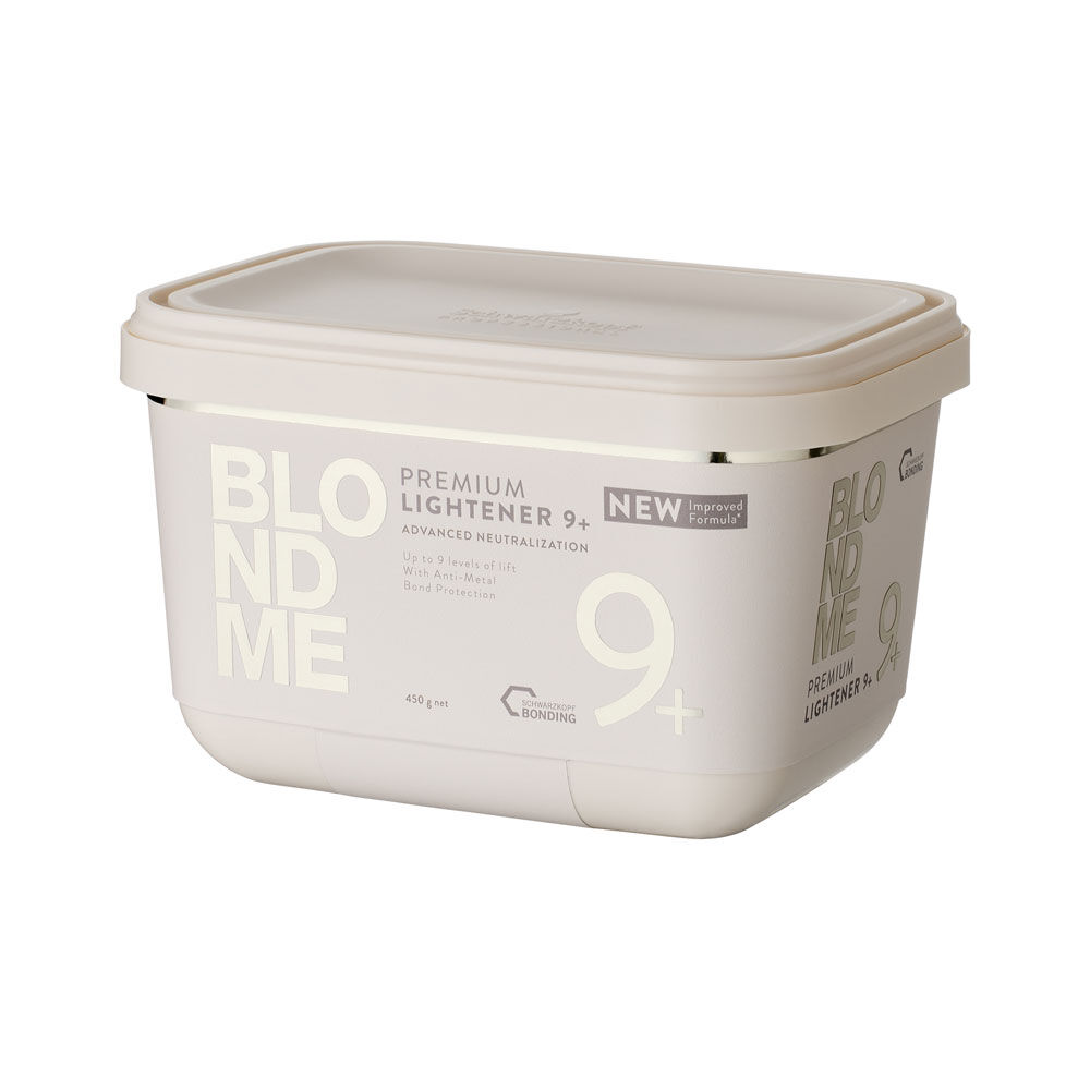 Schwarzkopf Professional Blond Me Poudre compacte d&eacute;colorante Premium Lightener 9+ 450g