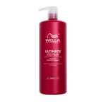 Wella Professionals Ultimate Repair Shampoing crème professionnel léger pour cheveux abîmés, 1L