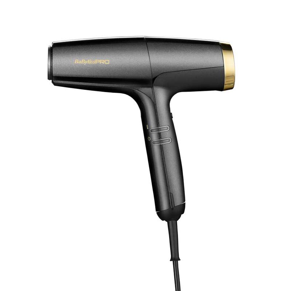 BaByliss PRO Falco Sèche-cheveux italien à grande vitesse or et noir BAB8550E