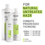 Nioxin System 2 Apr&egrave;s-Shampoing Cuir Chevelu + Cheveux 1l