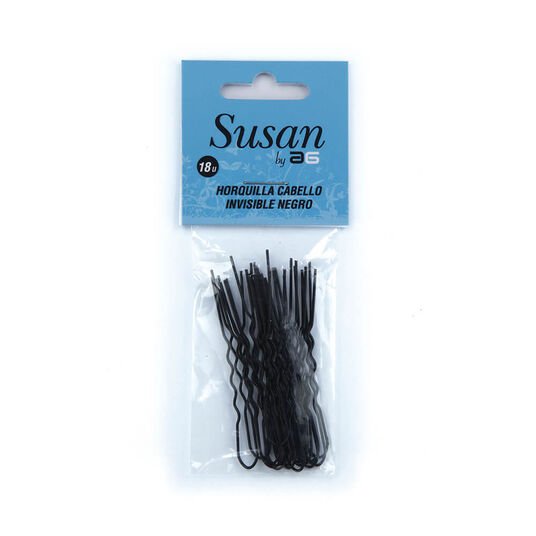AG Epingles &agrave; cheveux  WAVY Susan 50mm Noir 12pcs