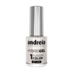 Andreia Professional Hybrid Gel Vernis à ongles - Fusion Color H1 Blanc 10.5ml