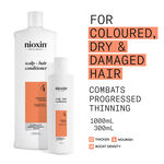 Nioxin System 4 Apr&egrave;s-Shampoing Cuir Chevelu + Cheveux 1l