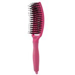 Olivia Garden Fingerbrush Icoon Zwijn & Nylon Warm Roze