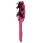 Olivia Garden Fingerbrush Care Iconic Boar&Nylon Hot Pink