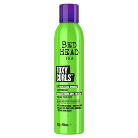 Tigi Bed Head Foxy Curls Mousse Cheveux Bouclés Fixation Forte 250ml
