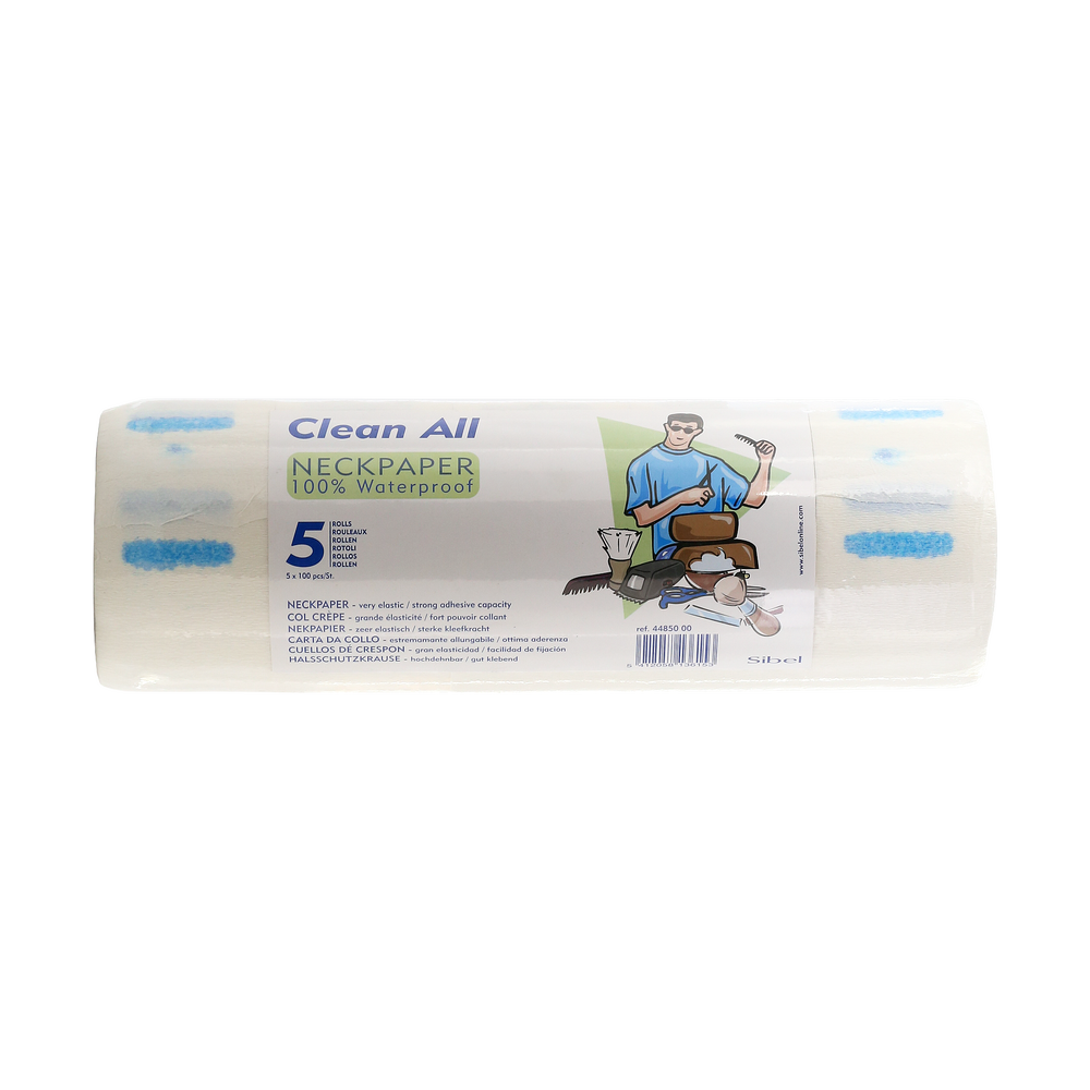 Clean All Nekpapier Rol 5st Clean All Nekpapier Rol 5st