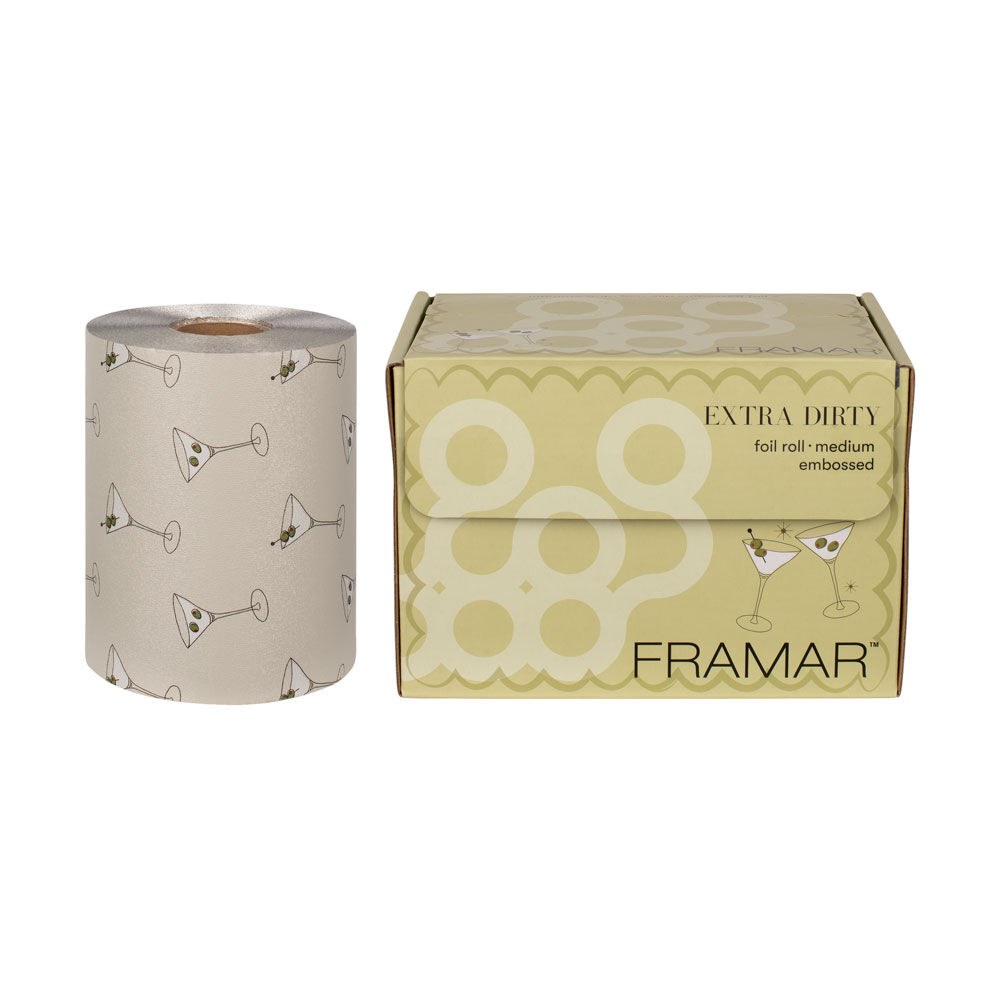 Framar Extra Dirty reli&euml;f haarfolie rol 97m