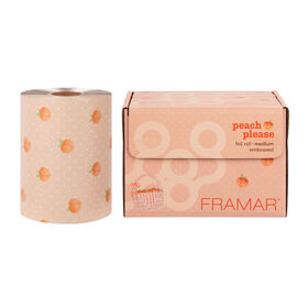 Framar Peach Please Embossed Roll 320ft