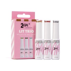 2AM London Trio de Liners Gel R&eacute;fl&eacute;chissants 3x8ml