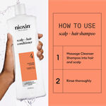 Nioxin System 4 Apr&egrave;s-Shampoing Cuir Chevelu + Cheveux 1l