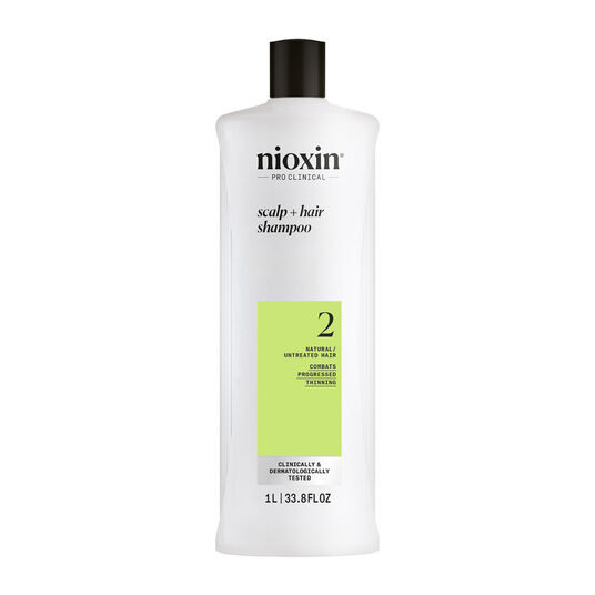 Nioxin System 2 Shampoing Cuir Chevelu + Cheveux 1l