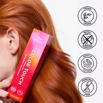 Wella Professionals Color Touch Demi-permanente haarkleuring 7/47 Vibrant Reds 60ml