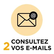 2 Consultez vos E-mails