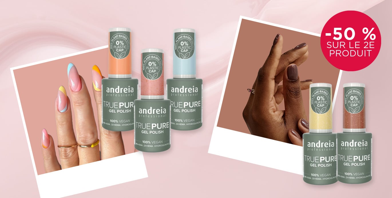 Offres sur les ongles : -50 % sur le 2e produit