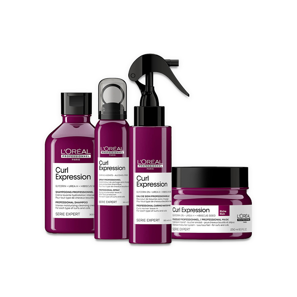 Gamme L'Oréal Professionnel Série Expert Curl Expression