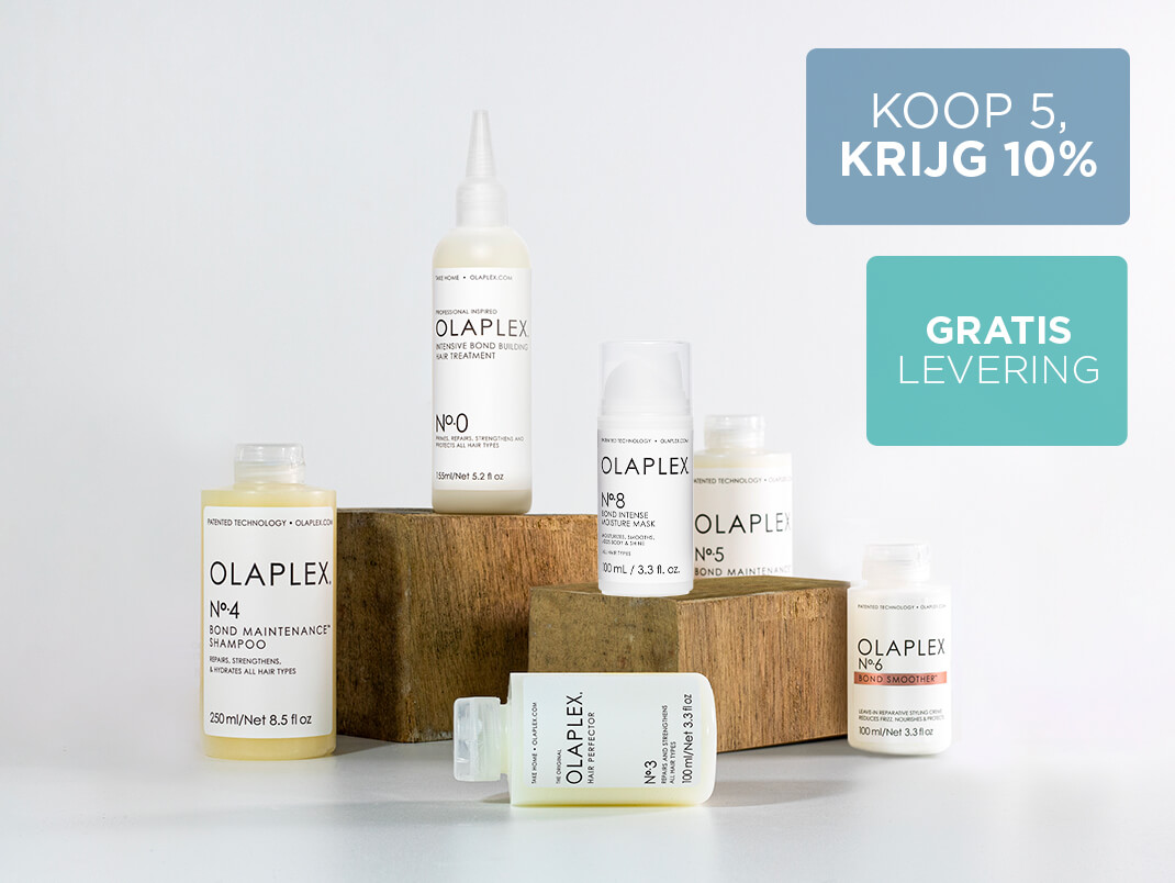 Zorg voor diepgaand herstel van het haar met het enige salonsysteem dat haarbreuk tegengaat en zwavelbruggen in het haar herstelt. Probeer nu OLAPLEX, een revolutionair haarverzorgingsprogramma.