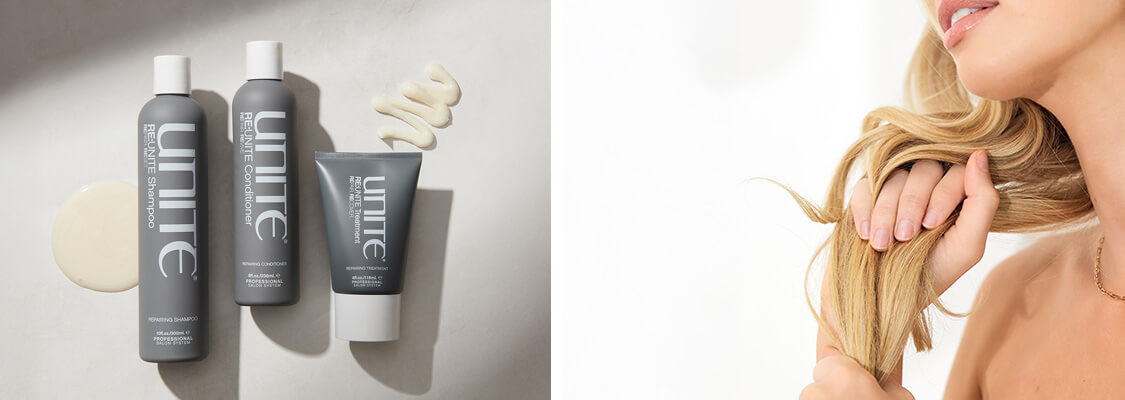 Gamme UNITE Hair RE:UNITE