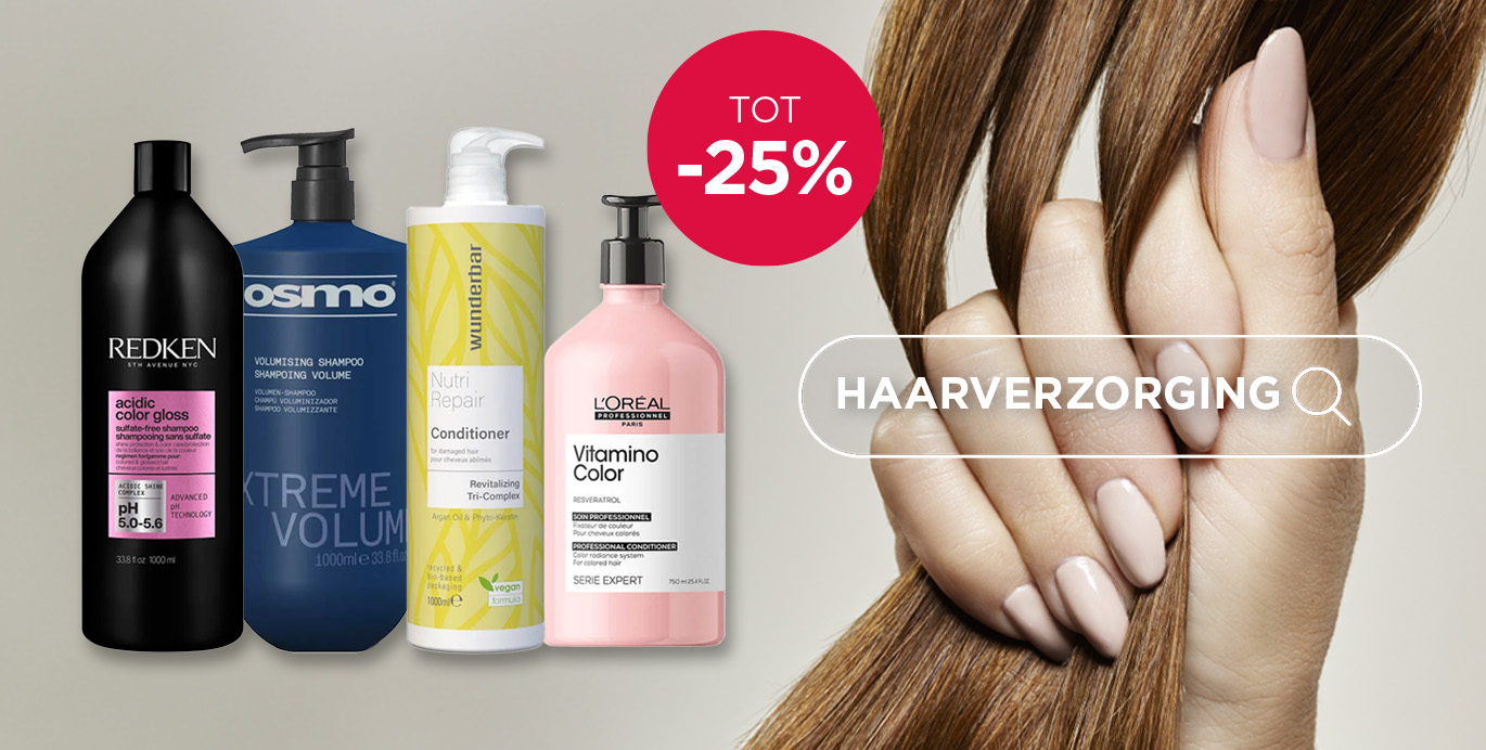 Haarverzorging deals: tot -25%
