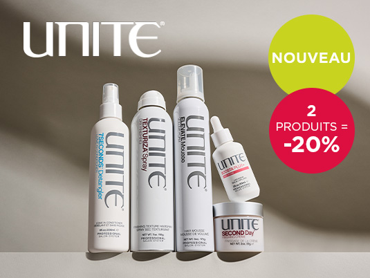 UNITE Approuvé par les coiffeurs, adoré de tous.