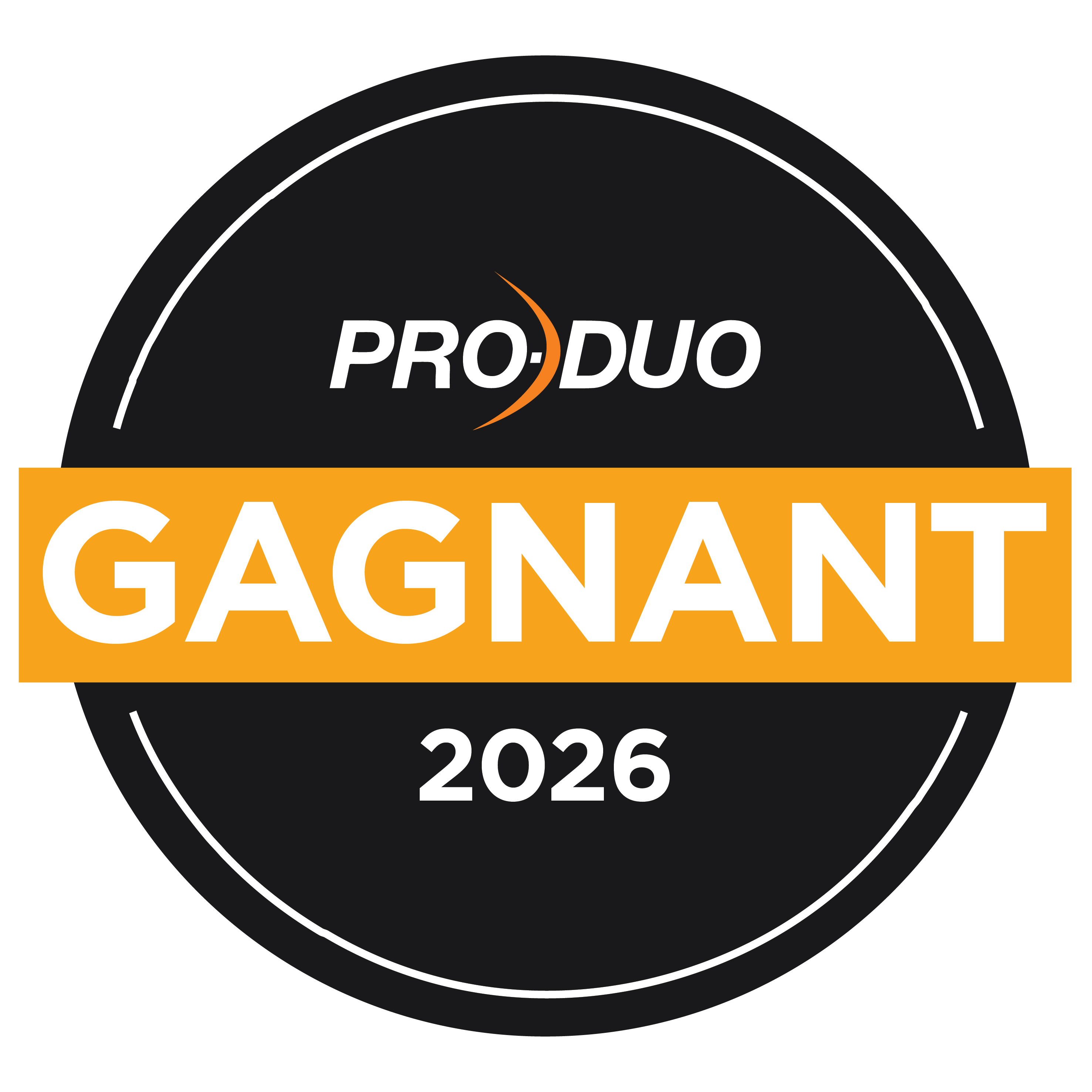 Prix Professionnels - Gagnants