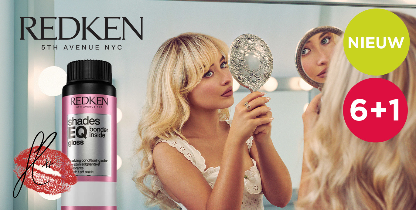 De Sabrina Carpenter Blonde Creëer die iconische blonde look met Redken Shades EQ.
