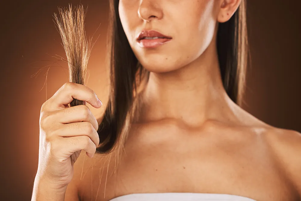 Cheveux abîmés