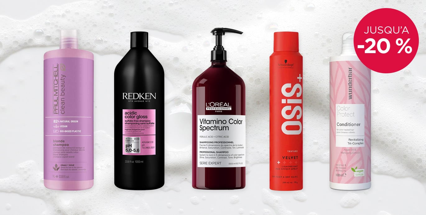 Offres sur les soins capillaires: 2 produits achetés, -20 %