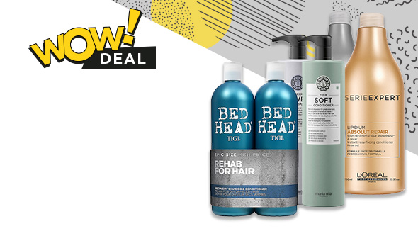 Buy 1 Get 50% off 2nd Shampoo & Conditioner. Including brands such as Serie Expert