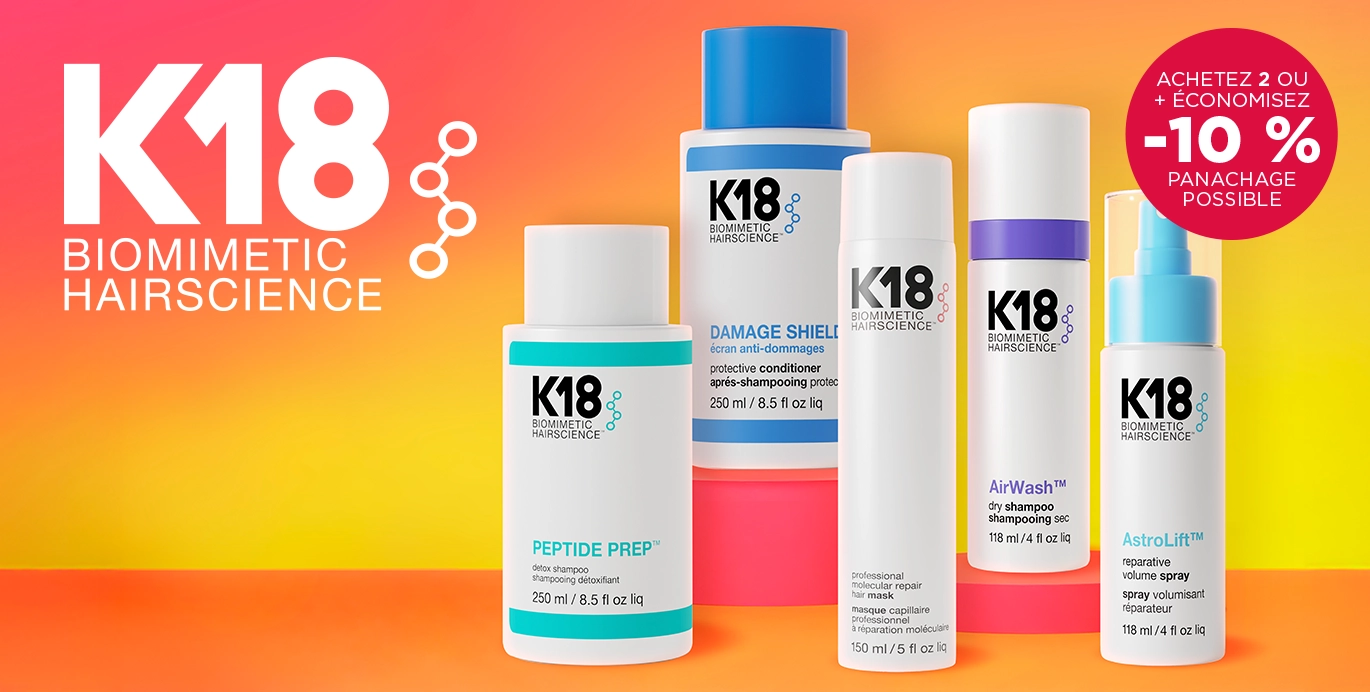 Découvrez des cheveux plus sains avec K18
