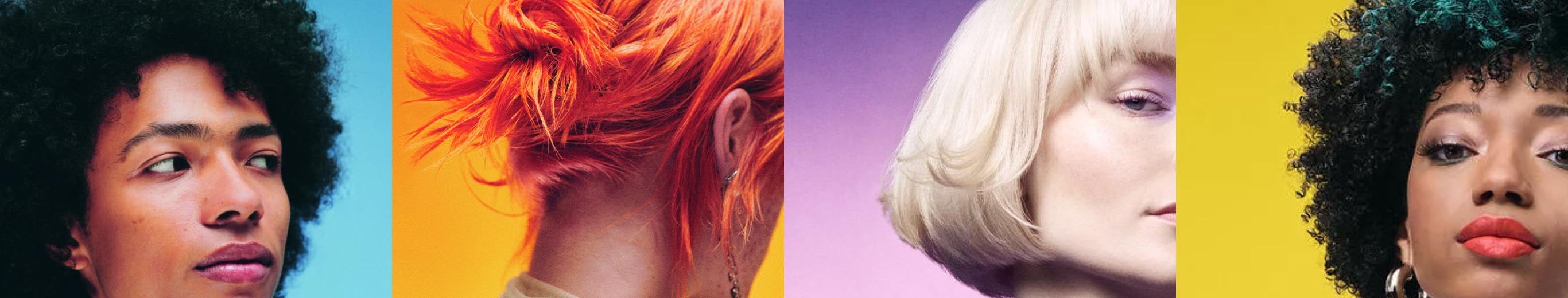 t&ecirc;tes de mannequins aux couleurs vari&eacute;es